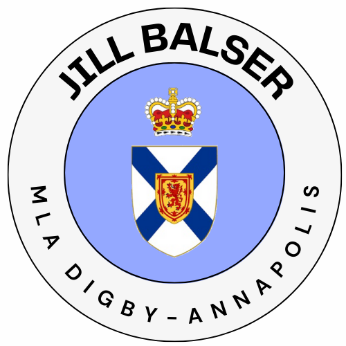 Jill Balser, MLA Digby-Annapolis Logo